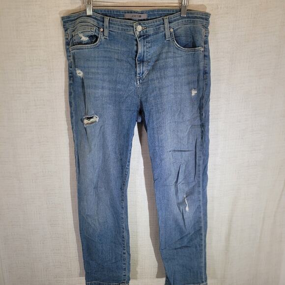 Joes Jeans Womens Slim Boyfriend 30 Distressed Act 36x28 Stretch Denim Pants - Picture 1 of 11